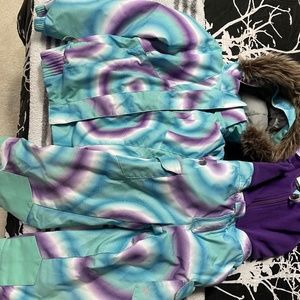 Spyder Lola girls jacket and snow pants